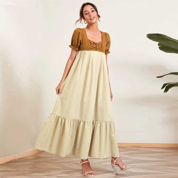 women's casual dresses mxz-166w women's 2023 square neck short sleeve patchwork puffy dresses, Black;gray
women's casual dresses mxz-166w women's 2023 square neck short sleeve patchwork puffy dresses, Black;gray