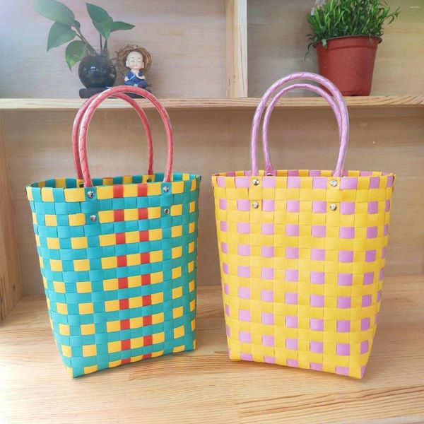 shoulder bags handmade women's handbags luxury tote plastic woven basket small summer beach bag shopping designer female
shoulder bags handmade women's handbags luxury tote plastic woven basket small summer beach bag shopping designer female