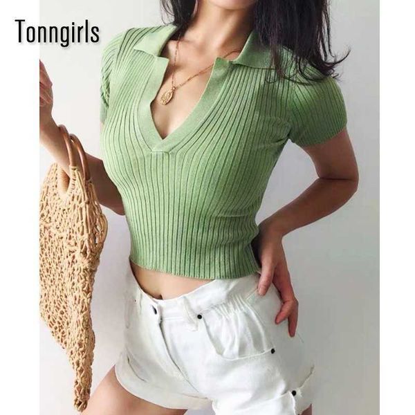 women's t-shirt tonngirls fashion basic cropped t shirt women casual turndown collar knitted tshirt vintage green crop female tshirt 20, White
women's t-shirt tonngirls fashion basic cropped t shirt women casual turndown collar knitted tshirt vintage green crop female tshirt 20, White