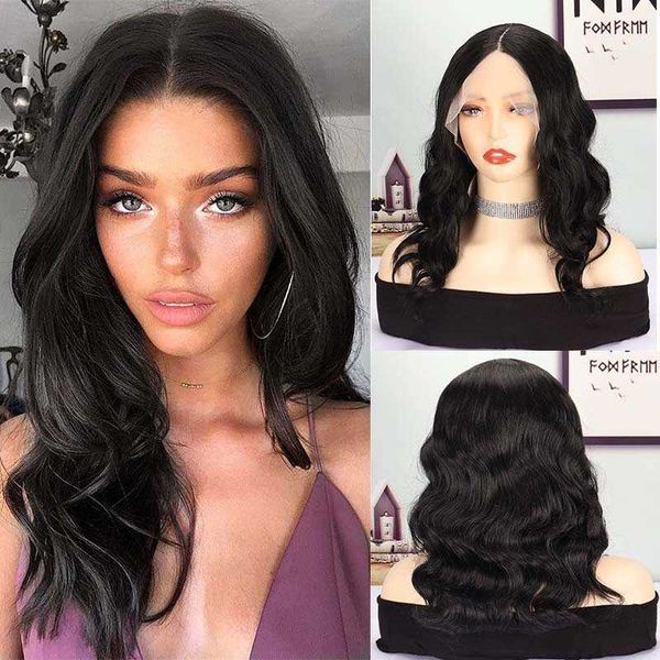 fashion women's front lace wig, black long curly wig, large wave wig, chemical fiber high temperature silk full head cover 230301
fashion women's front lace wig, black long curly wig, large wave wig, chemical fiber high temperature silk full head cover 230301