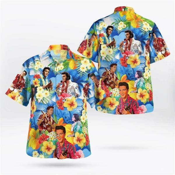 men's casual shirts the king 3d hawaii summer short sleeve oversized 5xl shirt chemise homme 230228, White;black
men's casual shirts the king 3d hawaii summer short sleeve oversized 5xl shirt chemise homme 230228, White;black