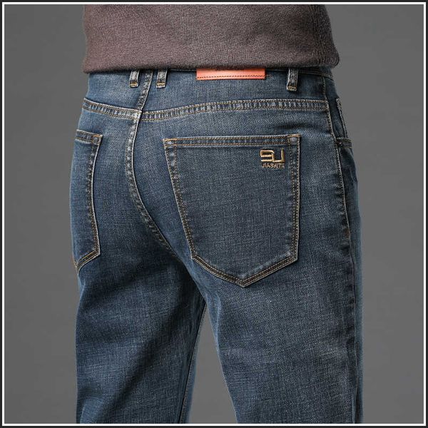 men's jeans 2023 spring autumn clothing youth slim straight simple fashion fit cotton stretch nostalgic denim y2303, Blue
men's jeans 2023 spring autumn clothing youth slim straight simple fashion fit cotton stretch nostalgic denim y2303, Blue