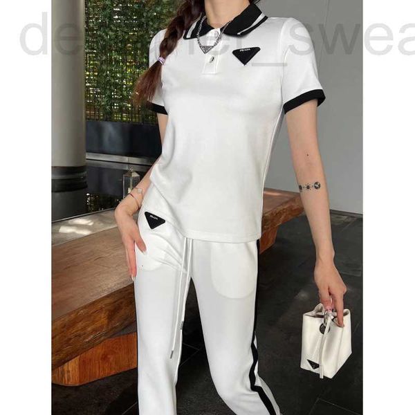 women's tracksuits designe23ss spring and summer new polo leggings casual pants set style age reducing dynamic ribbon splice gbp1, Gray
women's tracksuits designe23ss spring and summer new polo leggings casual pants set style age reducing dynamic ribbon splice gbp1, Gray