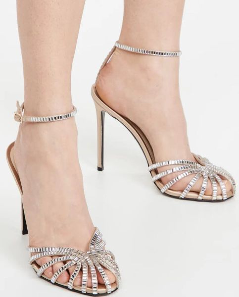 alevi milano penelope sandals shoes summer luxury wedding dress women crystal-encrusted strap high heels lady gladiator sandalias eu35-43 or, Black
alevi milano penelope sandals shoes summer luxury wedding dress women crystal-encrusted strap high heels lady gladiator sandalias eu35-43 or, Black