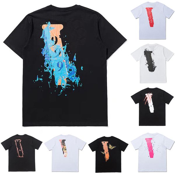 2023 summer mens women designers t shirts loose tees fashion brands man s casual vlones shirt luxurys clothing street shorts sleeve clothes, White;black
2023 summer mens women designers t shirts loose tees fashion brands man s casual vlones shirt luxurys clothing street shorts sleeve clothes, White;black