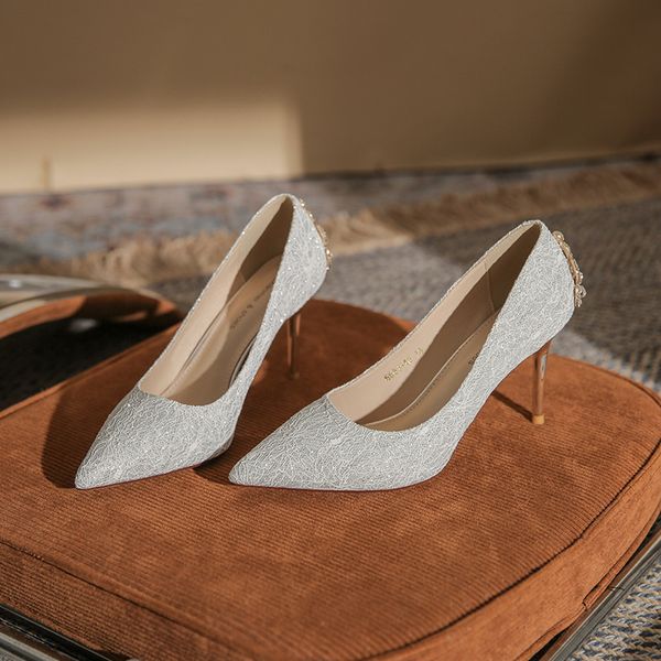 2023 leather luxury woman high heels shoes silk rhinestone pumps thin heel pointed toe stilettos wedding bride shoes, Black
2023 leather luxury woman high heels shoes silk rhinestone pumps thin heel pointed toe stilettos wedding bride shoes, Black