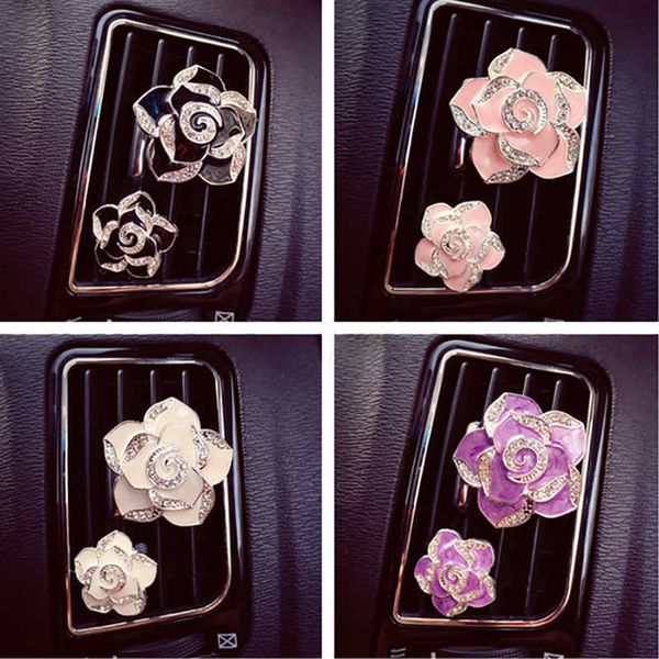 interior decorations joormom 2pcs/set water drill camellia perfume air conditioning clip tuyere ornament car decoration r230228
interior decorations joormom 2pcs/set water drill camellia perfume air conditioning clip tuyere ornament car decoration r230228