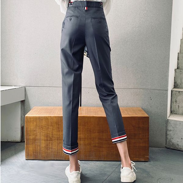 women's pants s tb office lady casual gray suit female black classic ninepoint women streetwear korean fashion straight 230301, Black;white
women's pants s tb office lady casual gray suit female black classic ninepoint women streetwear korean fashion straight 230301, Black;white