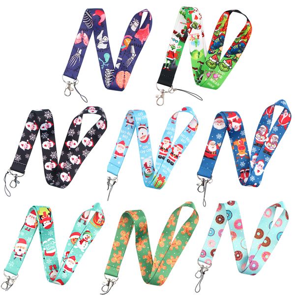 10 pcs / lot fashion accessories christmas design neck strap polyester holiday nurse medical print lanyard for healthcare worker accessories, Silver
10 pcs / lot fashion accessories christmas design neck strap polyester holiday nurse medical print lanyard for healthcare worker accessories, Silver