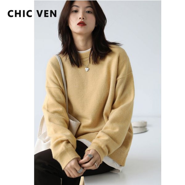 women's sweaters chic ven women pullover sweater casual solid simple basic woman knitted sweaters fashion female autumn winter 230301, White;black
women's sweaters chic ven women pullover sweater casual solid simple basic woman knitted sweaters fashion female autumn winter 230301, White;black