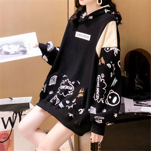 women's hoodies sweatshirts black ulzzang hoodie pink autumn oversized harajuku funny vintage teens high street graffiti clothes gothi
women's hoodies sweatshirts black ulzzang hoodie pink autumn oversized harajuku funny vintage teens high street graffiti clothes gothi