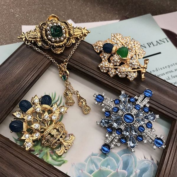 pins brooches untique vintage fashion luxury women jewelry accessories 230228, Gray
pins brooches untique vintage fashion luxury women jewelry accessories 230228, Gray