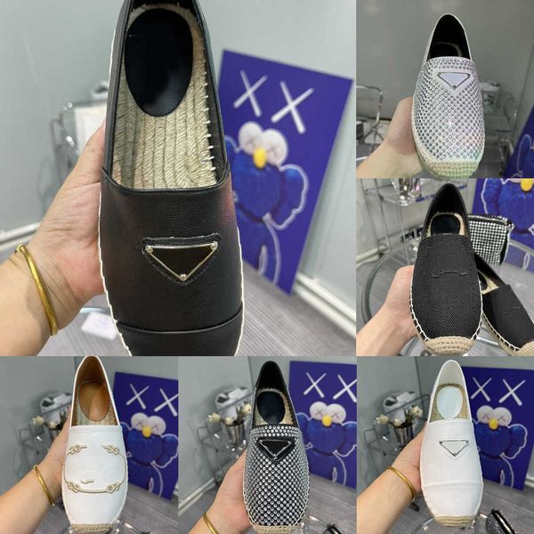 2023 diamond classics loafers espadrilles casual shoe woman designer fisherman hand sewn straw sneakers metal triangle buckle hemp flat canv, Black
2023 diamond classics loafers espadrilles casual shoe woman designer fisherman hand sewn straw sneakers metal triangle buckle hemp flat canv, Black