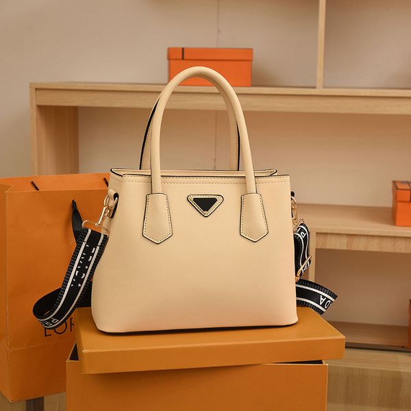 prade symbole handbag wide shoulder strap shoulder bag crossbody bags for women designer bags small tote bag purse 28x21x11cm