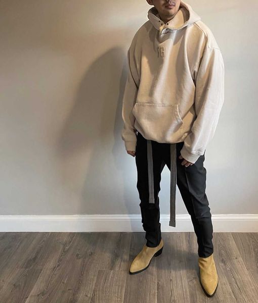 recommend feel of god season 7 main line fg rich coat hoodie trendy loose hooded high street men's sweater, Black
recommend feel of god season 7 main line fg rich coat hoodie trendy loose hooded high street men's sweater, Black