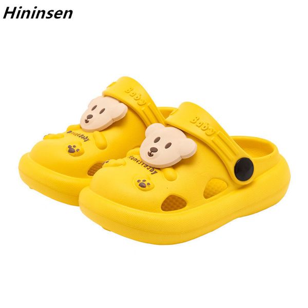 slipper cute kids slippers bear children baby home slippers waterproof breathable non-slip boys girls home shoes summer sandals 230301, Black;grey
slipper cute kids slippers bear children baby home slippers waterproof breathable non-slip boys girls home shoes summer sandals 230301, Black;grey