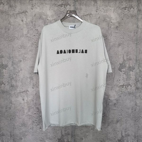 xinxinbuy men designer tee t shirt 23ss destroyed letters paris print short sleeve cotton women white black brown grey xs-2xl
xinxinbuy men designer tee t shirt 23ss destroyed letters paris print short sleeve cotton women white black brown grey xs-2xl