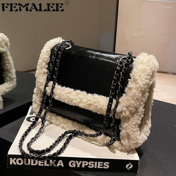 shoulder bags winter lambswool edged armpit bag soft small crossbody quality plush brand patchwork messenger
shoulder bags winter lambswool edged armpit bag soft small crossbody quality plush brand patchwork messenger