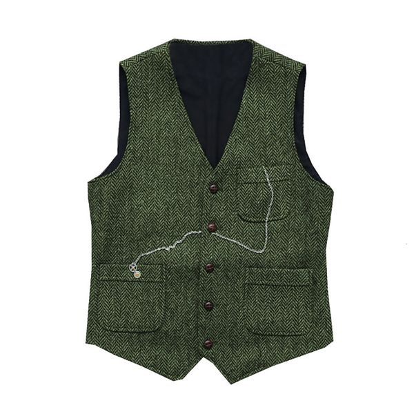 men's vests men's suit formal v neck wool green herringbone tweed casual waistcoat formal business vest groomman for wedding 23030, Black;white
men's vests men's suit formal v neck wool green herringbone tweed casual waistcoat formal business vest groomman for wedding 23030, Black;white