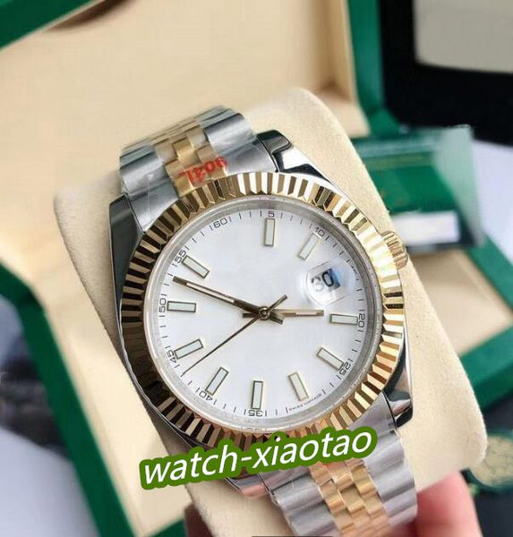 classic watch mens 41mm men size flute bezel 126333 v2 strap 2813 automatic movement wristwatches two-tone gold stainless steel roman dial d, Slivery;brown
classic watch mens 41mm men size flute bezel 126333 v2 strap 2813 automatic movement wristwatches two-tone gold stainless steel roman dial d, Slivery;brown