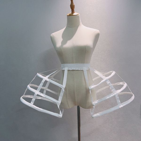 petticoats satin cutout three-layer double-sided bird cage fishbone cosplay new style petticoats, White
petticoats satin cutout three-layer double-sided bird cage fishbone cosplay new style petticoats, White