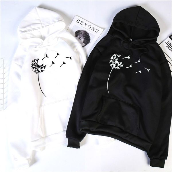 women's hoodies sweatshirts harajuku autumn winter wildflowe dandelion print women casual funny hoodie for lady girl long sleeve female, Black
women's hoodies sweatshirts harajuku autumn winter wildflowe dandelion print women casual funny hoodie for lady girl long sleeve female, Black