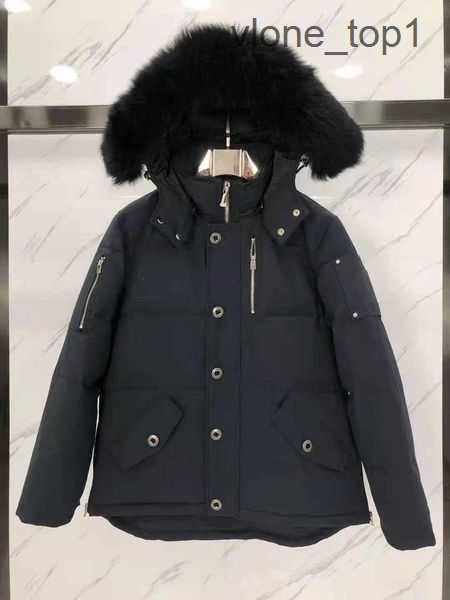 mooses 1 to 1 men's down parkas jackets 22ss casual mens jacket outwear outdoor doudoune man winter coat knuck warm clothings s-xxl krt, Black
