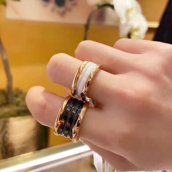 high-end luxury bulgarian s925 silver jewelry gold rings designer men and women gift engagement ring inlaid zircon plating 18k rose gold bla, Golden;silver
high-end luxury bulgarian s925 silver jewelry gold rings designer men and women gift engagement ring inlaid zircon plating 18k rose gold bla, Golden;silver