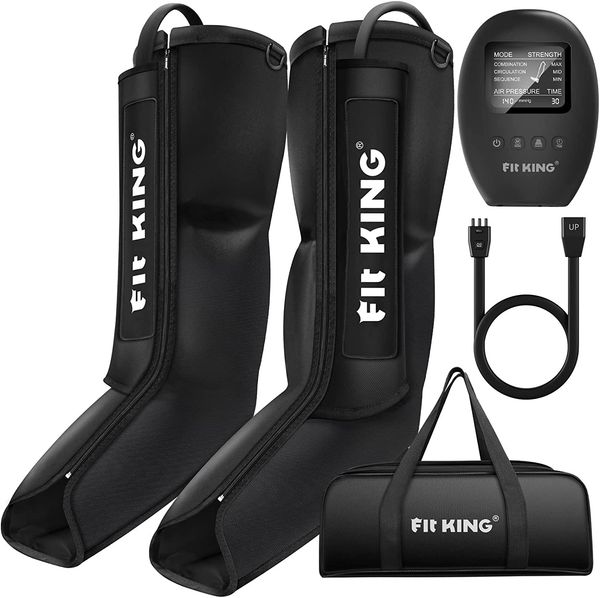 fit king leg compression boots massager for foot and calf recovery (fsa or hsa eligible) upgraded leg massager for blood circul
fit king leg compression boots massager for foot and calf recovery (fsa or hsa eligible) upgraded leg massager for blood circul