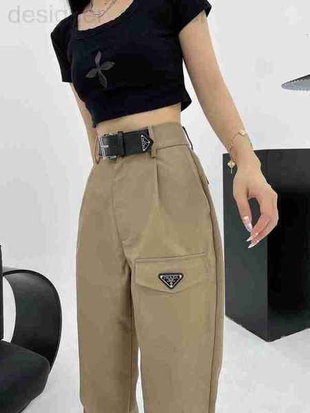 women's pants & capris designer 23 spring and summer new style casual fashion cool belt design straight tube thin overalls pants vxji, Black;white
women's pants & capris designer 23 spring and summer new style casual fashion cool belt design straight tube thin overalls pants vxji, Black;white