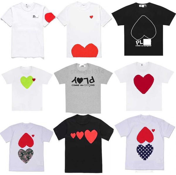 designer mens play t shirt white eyes big red peach heart embroidery printed commes casual fashion women s high quanlity teesp79g, White;black
designer mens play t shirt white eyes big red peach heart embroidery printed commes casual fashion women s high quanlity teesp79g, White;black