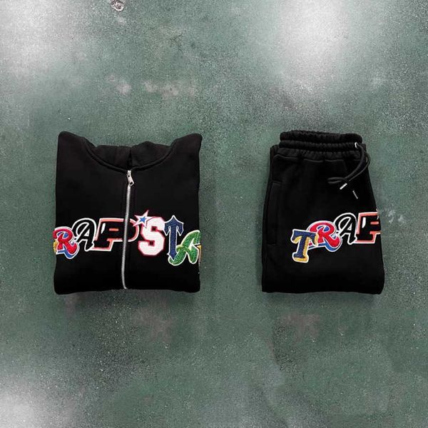 y2k men tracksuits black hoodie jacket sweatpants two piece designer hooded sweatshirt trapstar high version hip hop cardigan coat, Gray
y2k men tracksuits black hoodie jacket sweatpants two piece designer hooded sweatshirt trapstar high version hip hop cardigan coat, Gray