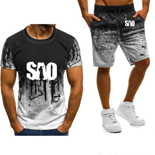 men's tracksuits short sleeve sao sword art online printed spring autumn gradient cotton casual t shirt pants suit 2pcs 230228, Gray
men's tracksuits short sleeve sao sword art online printed spring autumn gradient cotton casual t shirt pants suit 2pcs 230228, Gray
