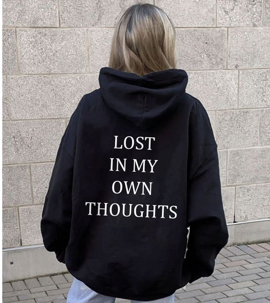 womens hoodies sweatshirts lost in my own thought hoodie women hoody pullovers fashion graphic pure cotton casual jumper fit hoodies 230301, Black
womens hoodies sweatshirts lost in my own thought hoodie women hoody pullovers fashion graphic pure cotton casual jumper fit hoodies 230301, Black