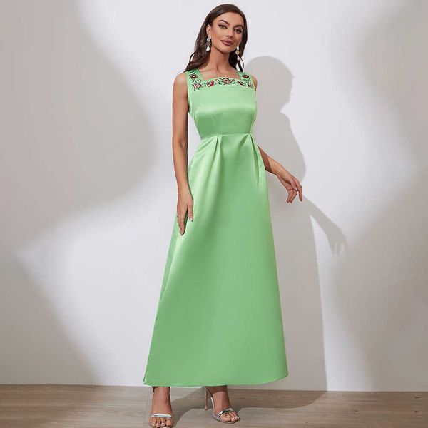 women's casual dresses zg-216082023 sleevel dresses square neck high waist a-line long skirt, Black;gray
women's casual dresses zg-216082023 sleevel dresses square neck high waist a-line long skirt, Black;gray