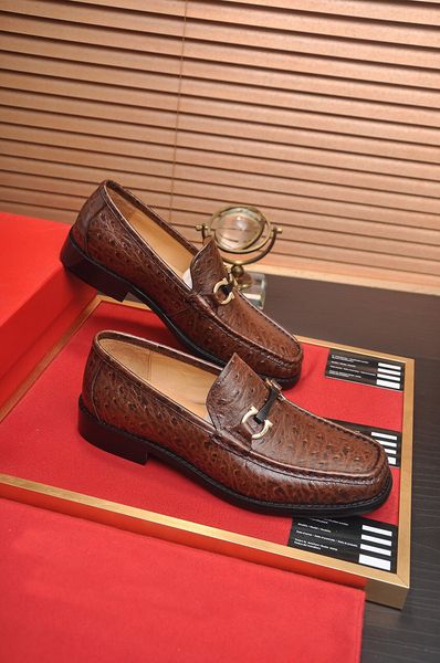 2023 men's dress shoes fashion genuine leather business flat shoes male brand designer breathable formal office working loafers size 38, Black
2023 men's dress shoes fashion genuine leather business flat shoes male brand designer breathable formal office working loafers size 38, Black