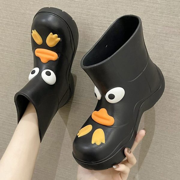 rain boots fashion ladies cute women summer water cartoon animal thick sole rubber shoes qt704 230301, Black;red
rain boots fashion ladies cute women summer water cartoon animal thick sole rubber shoes qt704 230301, Black;red
