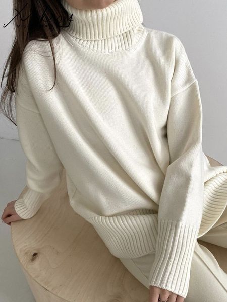 women's sweaters winter warm white oversize turtleneck sweaters women autumn green pullovers female casual loose sweater women turtlene, White;black
women's sweaters winter warm white oversize turtleneck sweaters women autumn green pullovers female casual loose sweater women turtlene, White;black