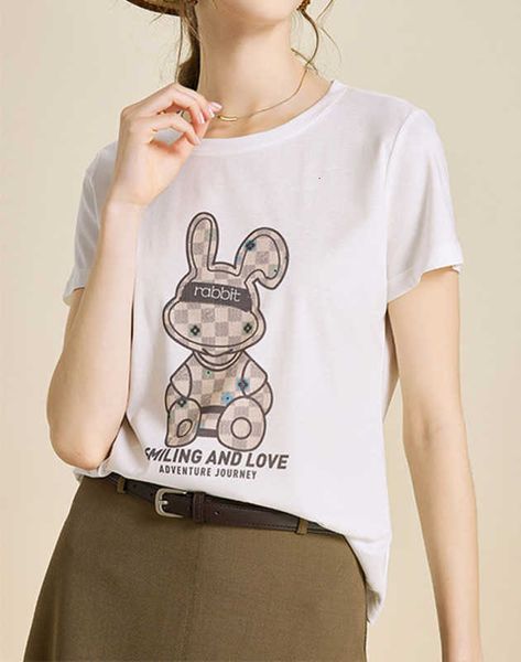 t-shirt saitu 2023 new spring and summer leisure cartoon landscape aging silk printing women's women, White
t-shirt saitu 2023 new spring and summer leisure cartoon landscape aging silk printing women's women, White