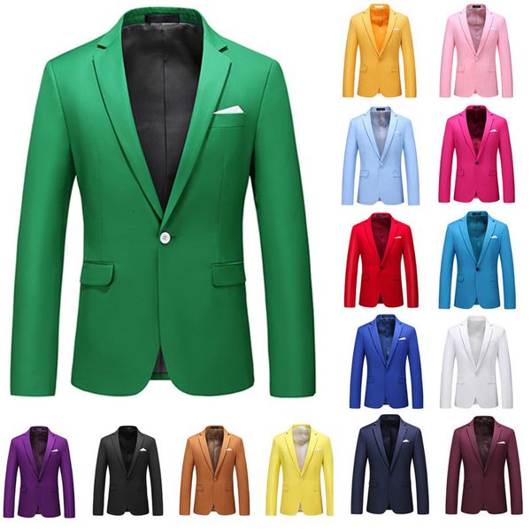 men's suits blazers luclesam men fashion dress blazer male one button wedding suit coat blazer stage costumes 230301, White;black
men's suits blazers luclesam men fashion dress blazer male one button wedding suit coat blazer stage costumes 230301, White;black