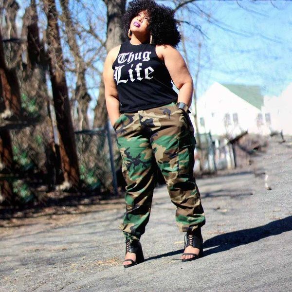 street leisure heavy industry pant fans color printing plus size pants, Black;white
street leisure heavy industry pant fans color printing plus size pants, Black;white