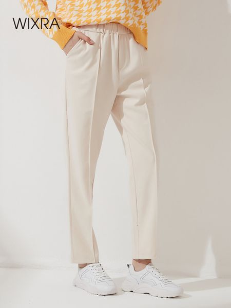women's pants capris wixra womens harem thick pants casual elastic waist black basic pockets office lady trousers autumn winter 230301, Black;white
women's pants capris wixra womens harem thick pants casual elastic waist black basic pockets office lady trousers autumn winter 230301, Black;white