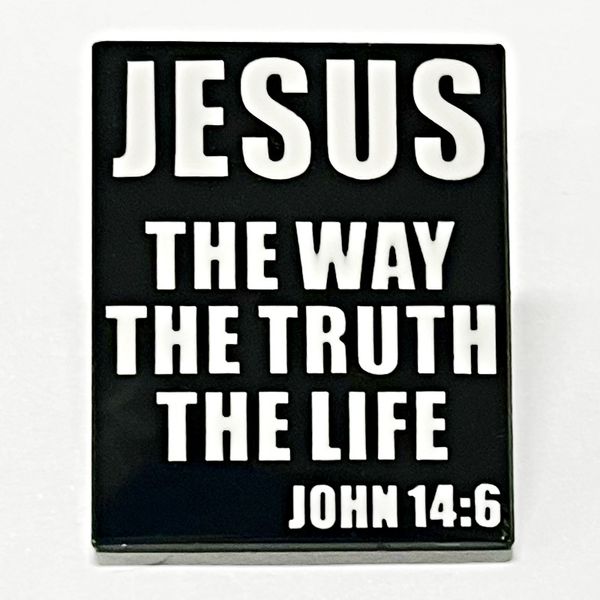 jesus the way the truth the life pin cute anime movies games hard enamel pins collect metal cartoon brooch backpack hat bag collar lapel bad, Blue
jesus the way the truth the life pin cute anime movies games hard enamel pins collect metal cartoon brooch backpack hat bag collar lapel bad, Blue