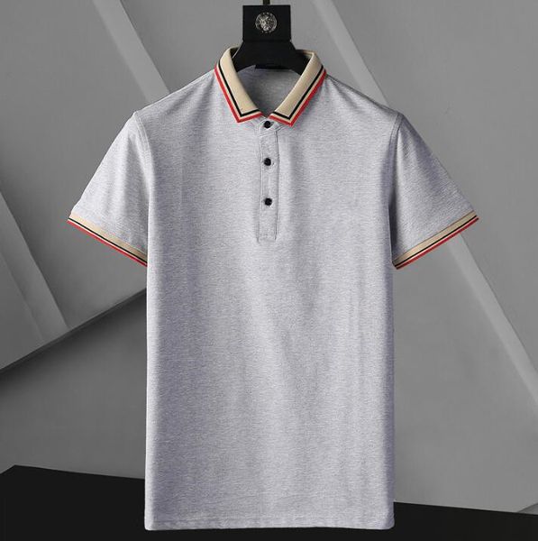 summer 2105 men's polo shirt plaid lapel pearl cotton short-sleeved embroidered t-shirt, White;black
summer 2105 men's polo shirt plaid lapel pearl cotton short-sleeved embroidered t-shirt, White;black