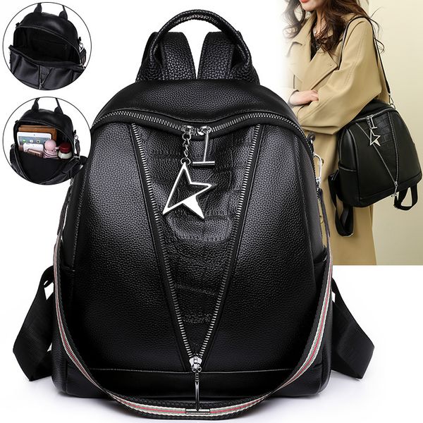 women men backpack style genuine leather fashion casual bags small girl schoolbag business lapbackpack charging bagpack rucksack sport&outdo
women men backpack style genuine leather fashion casual bags small girl schoolbag business lapbackpack charging bagpack rucksack sport&outdo