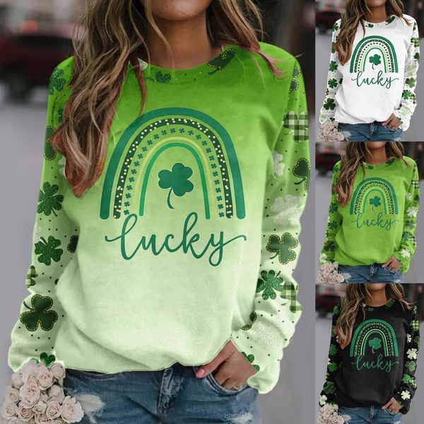 womens hoodies sweatshirts comfortable blouse for st patricks day print o neck sweatshirt round fit pullover casual long sleeve workout 230, Black
womens hoodies sweatshirts comfortable blouse for st patricks day print o neck sweatshirt round fit pullover casual long sleeve workout 230, Black