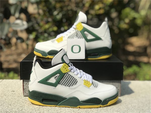 2023 authentic 4 4s oregon duck basketball shoes sports sneakers trainers mens white green with original box
2023 authentic 4 4s oregon duck basketball shoes sports sneakers trainers mens white green with original box