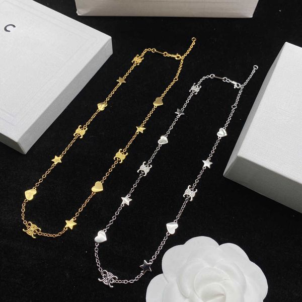 luxury celi designer necklace new love necklace women's light luxury high peach heart t3bu, Silver
luxury celi designer necklace new love necklace women's light luxury high peach heart t3bu, Silver