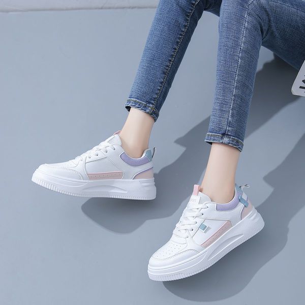 fashion ale women's flatboard shoes white-pink white-purple spring casual shoes sneakers color50, Black
fashion ale women's flatboard shoes white-pink white-purple spring casual shoes sneakers color50, Black