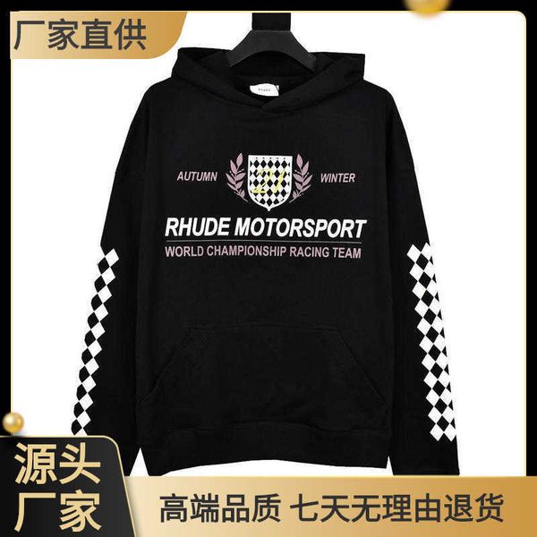 correct version the of rhude 22ss motorsport racing grand prix limited men's and women's hooded sweaters, Black
correct version the of rhude 22ss motorsport racing grand prix limited men's and women's hooded sweaters, Black